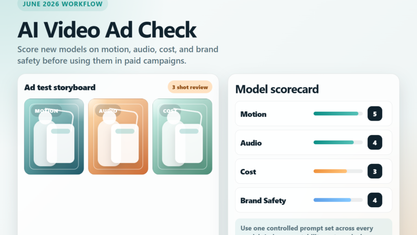 Editorial checklist for evaluating new AI video models before using them in advertising campaigns