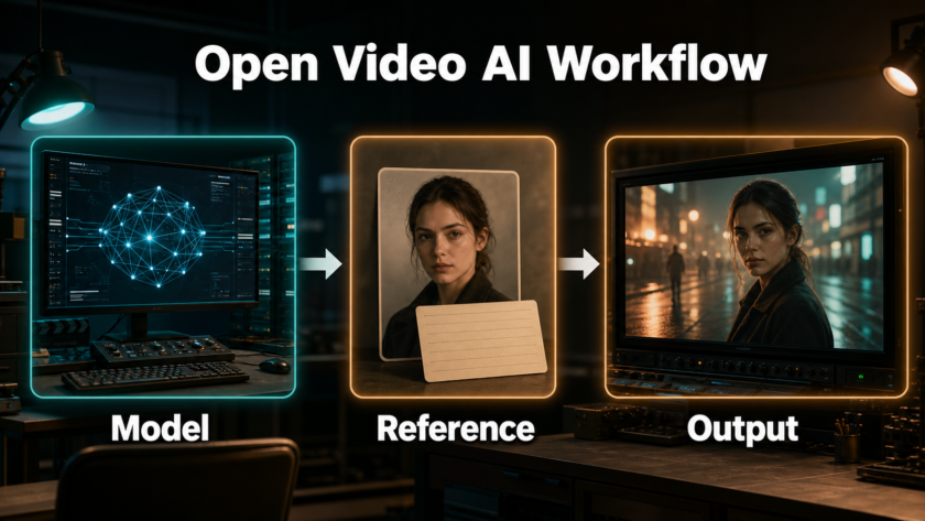 HunyuanVideo-1.5 workflow from model and reference image to cinematic output