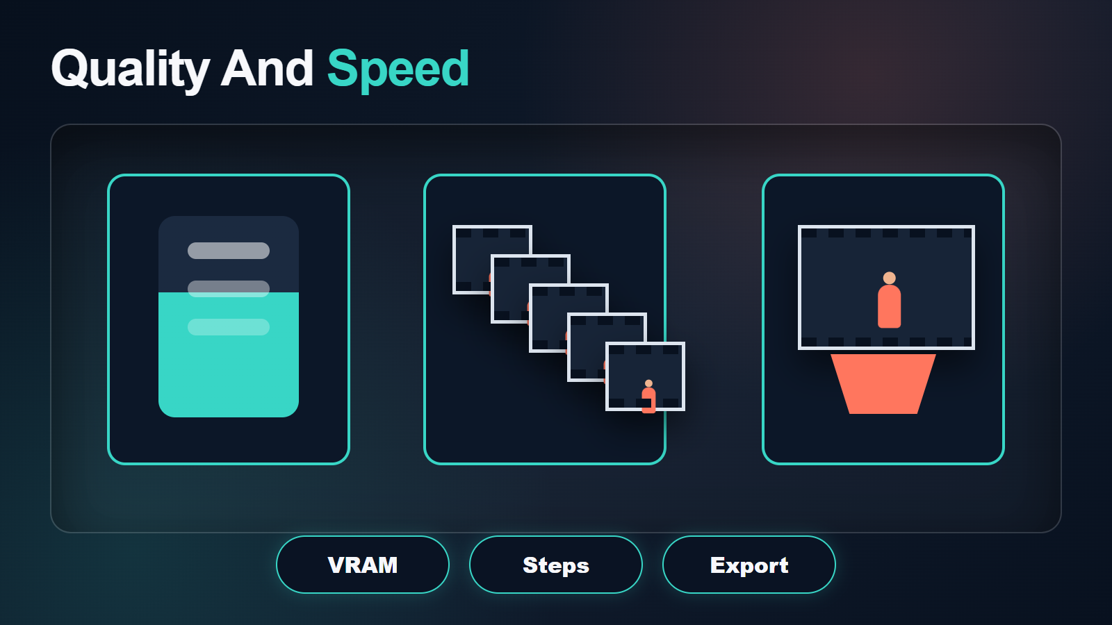 VACE quality and speed workflow covering VRAM steps and export