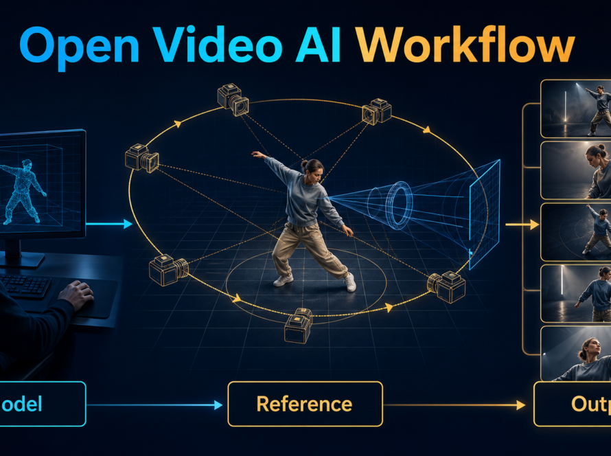 UCPE local camera-control workflow from model and reference to video output