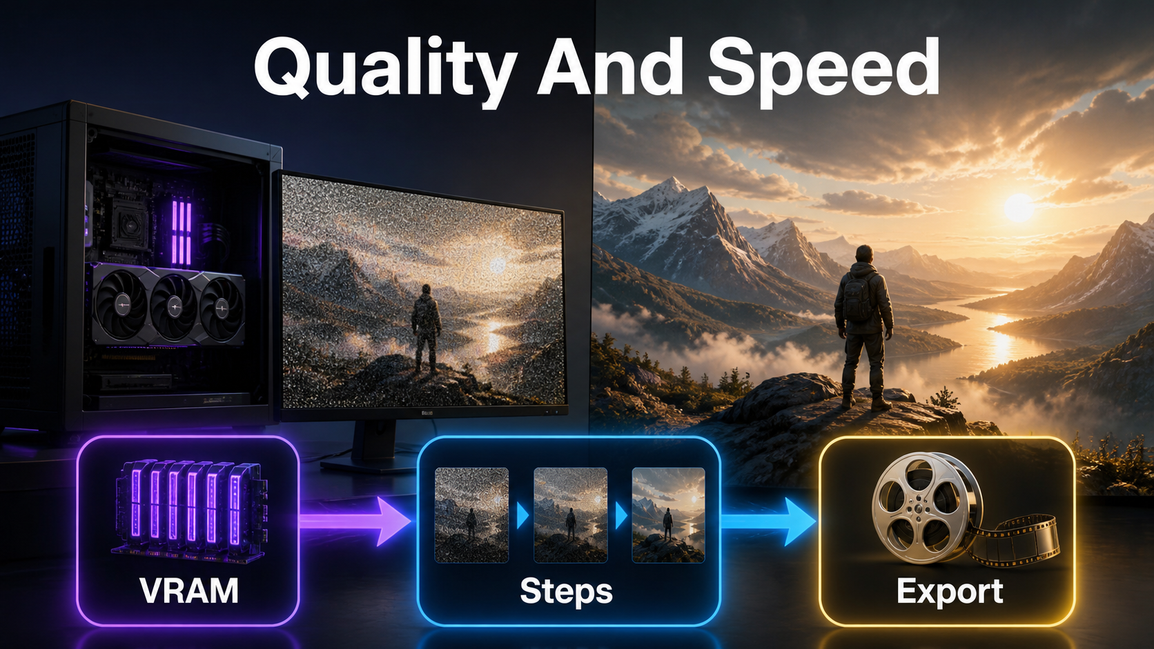 LTX-2.3 draft quality speed and export workflow