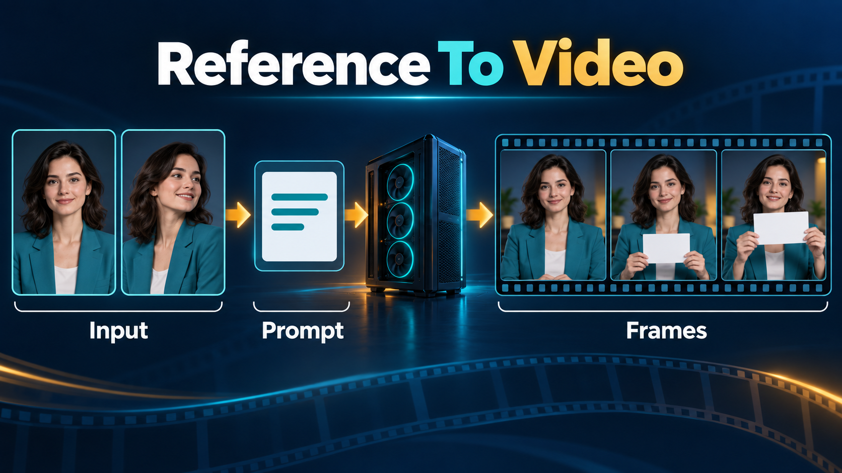 Phantom-Wan reference-to-video pipeline